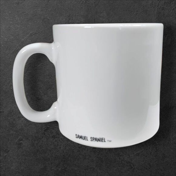 Vintage Russ Berrie “Samuel Spaniel” Mug I Think I’m Allergic to Mornings Japan - Picture 5 of 9